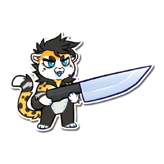 🔪 emoji Tai Chee Telegram sticker 24 of 24