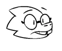 😯 emoji Dr. Alphys Sticker pack Telegram sticker 1 of 16