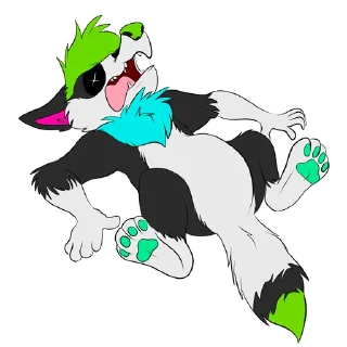 😵 emoji Toby Raspberry Telegram sticker 13 of 18
