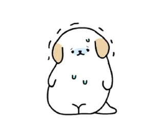 😊 emoji BOBA DOG @kal_pc Telegram sticker 22 of 24
