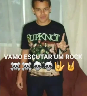 🤘 emoji rock 🤘🏻 Telegram sticker 6 of 39