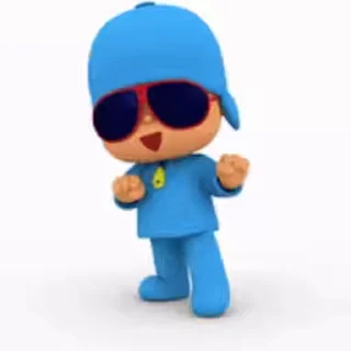 🥚 emoji Pocoyo : @sourstickers Telegram sticker 17 of 35