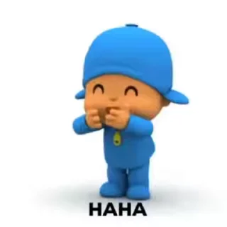 🥚 emoji Pocoyo : @sourstickers Telegram sticker 14 of 35