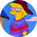 Sticker from The Simpsons @erickxworld