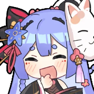 Sticker from 阿梓从小就很可爱 UP 主大表情 @azusa_channel