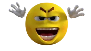 😃 emoji Yellow Reaction @lbrabo Telegram sticker 12 of 120