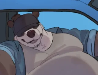 Sticker from Road Favors Reactions