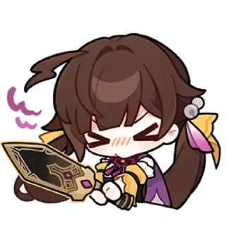 😊 emoji Honkai Star Rail Stickers #9 Telegram sticker 13 of 16