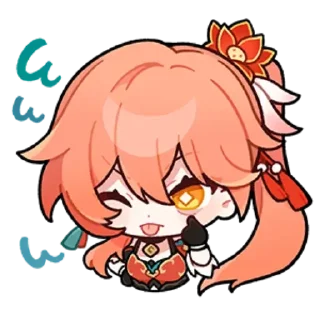 😊 emoji Honkai Star Rail Stickers #9 Telegram sticker 11 of 16