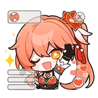 😊 emoji Honkai Star Rail Stickers #9 Telegram sticker 9 of 16