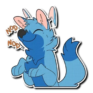 😄 emoji Kitsunetsuki's favs 7 — @stckrRobot Telegram sticker 7 of 120