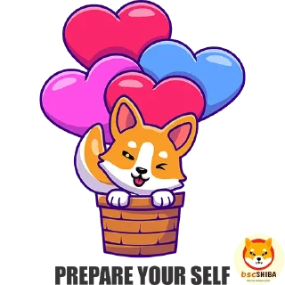 Sticker from bscSHIBA