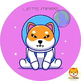 🌈 emoji bscSHIBA Telegram sticker 8 of 9