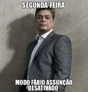 👔 emoji Fábio Assunção Telegram sticker 23 of 50