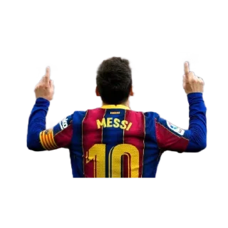 👆 emoji Messi Pack ✨🏆 Telegram sticker 10 of 19