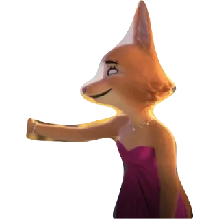 🧡 emoji Diane Foxington Telegram sticker 6 of 120