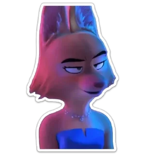 😼 emoji Diane Foxington Telegram sticker 4 of 120