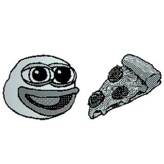🍕 emoji Pepe John's Telegram sticker 15 of 27