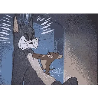 😊 emoji Tom and Jerry v1 Telegram sticker 6 of 24