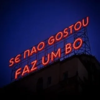 Sticker from Memes Letreiro Sincero¹