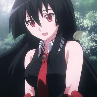 🥵 emoji Akame ga Kill! • @animestickersii Telegram sticker 20 of 119