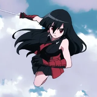 😠 emoji Akame ga Kill! • @animestickersii Telegram sticker 14 of 119