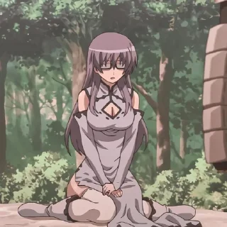 😯 emoji Akame ga Kill! • @animestickersii Telegram sticker 7 of 119