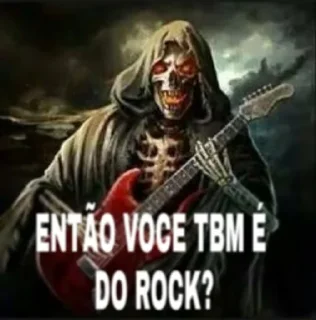 💀 emoji CAVEIRA DO ROCK Telegram sticker 11 of 21