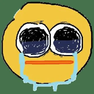 🥺 emoji Bola amarilla Telegram sticker 21 of 120