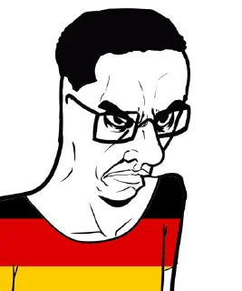 🇩🇪 emoji Chud by @MethFueledTerrorist Telegram sticker 8 of 29