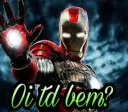 🤣 emoji Iron - man oficial Telegram sticker 5 of 45