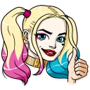 Sticker from Harley Quinn