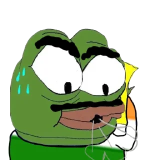 😰 emoji Jeet Degen Telegram sticker 17 of 105