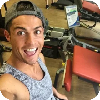 🫥 emoji cr7🇵🇹🐐 Telegram sticker 10 of 12