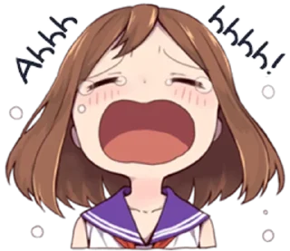 😭 emoji Sweet Frases Telegram sticker 15 of 120
