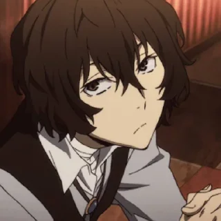 💫 emoji Osamu Dazai Aljdia Uzumaki 💞💘 Telegram sticker 19 of 42
