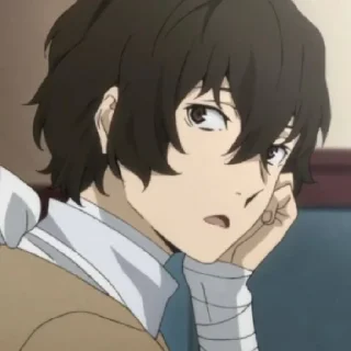 💫 emoji Osamu Dazai Aljdia Uzumaki 💞💘 Telegram sticker 20 of 42