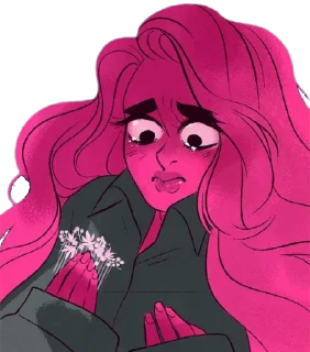 😭 emoji Lore Olympus IX by @Nantzui (@Couple_matching) Telegram sticker 17 of 120