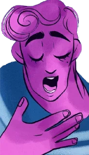 😌 emoji Lore Olympus IX by @Nantzui (@Couple_matching) Telegram sticker 11 of 120