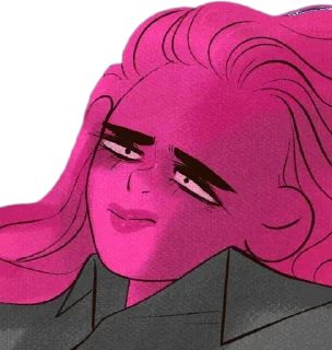 😒 emoji Lore Olympus IX by @Nantzui (@Couple_matching) Telegram sticker 19 of 120