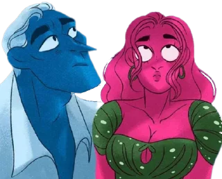 Sticker from Lore Olympus XIII by @Nantzui (@couple_matching)