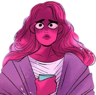 ☹️ emoji Lore Olympus IX by @Nantzui (@Couple_matching) Telegram sticker 7 of 120