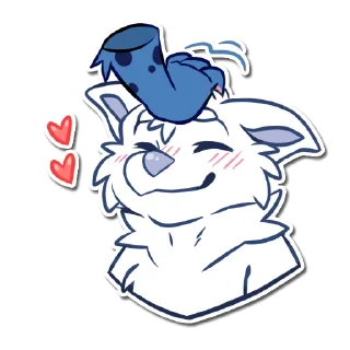 👋 emoji Skye the Aussie Telegram sticker 5 of 24