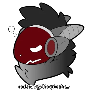 😴 emoji Tosa  v2.0 Telegram sticker 13 of 14