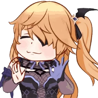 ⚡️ emoji Fischl Telegram sticker 21 of 27