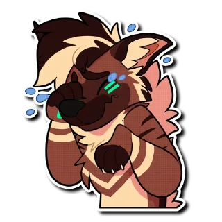 😭 emoji Ari Telegram sticker 10 of 36