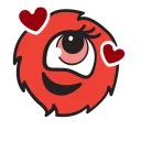 Sticker from Kik Fuzz