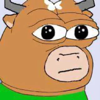 🐮 emoji Blank Stares Telegram sticker 19 of 49