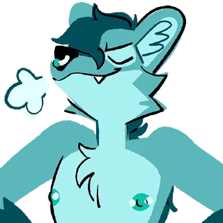 😤 emoji Wolfie Telegram sticker 2 of 98