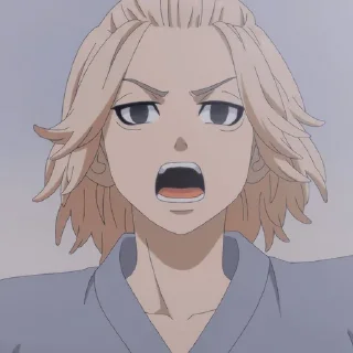🤬 emoji Tokyo Revengers @animestickersii Telegram sticker 18 of 113